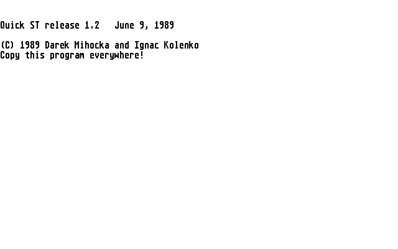 Quick ST — screenshot 1